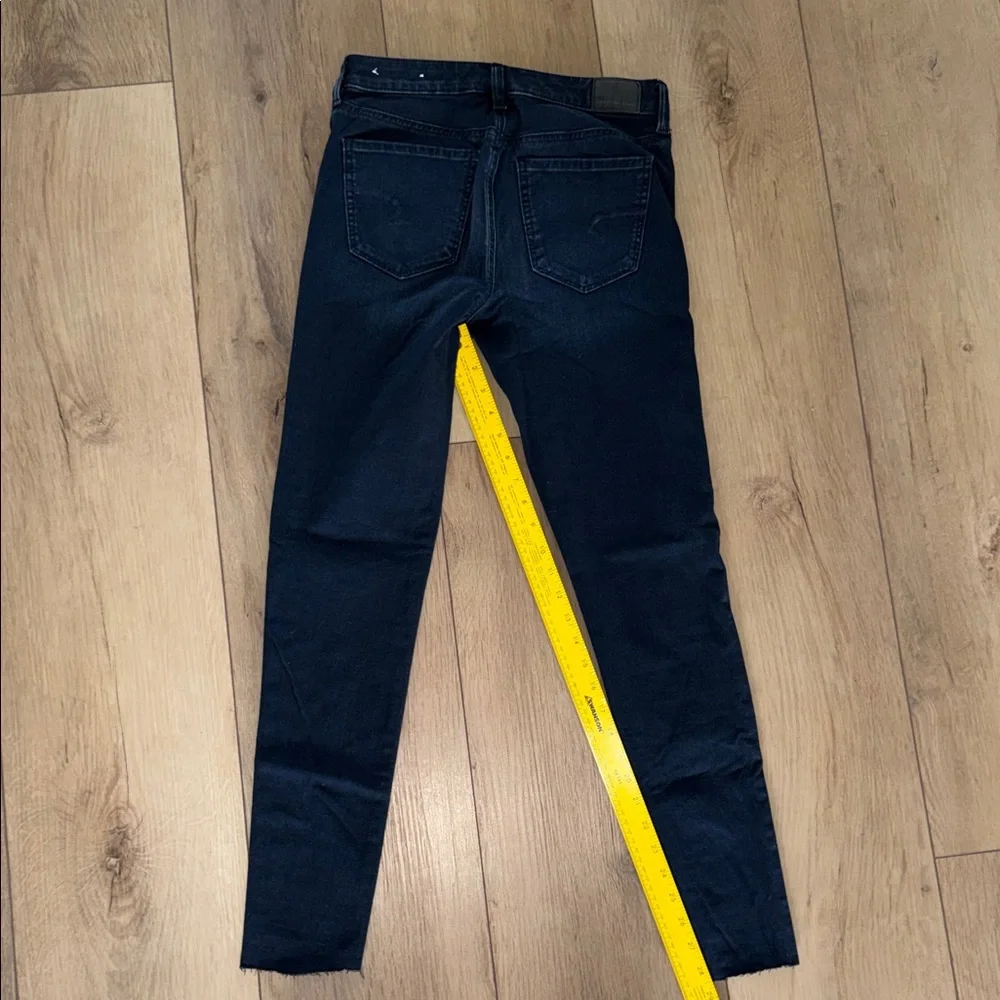 American Eagle Outfitters Dark Indigo High-Rise Skinny Jeans